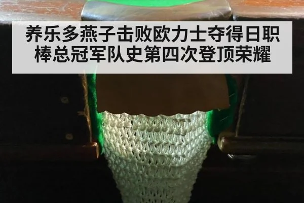 养乐多燕子击败欧力士夺得日职棒总冠军队史第四次登顶荣耀